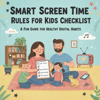 Screen Time Rules for Kids: Printable Family Checklist