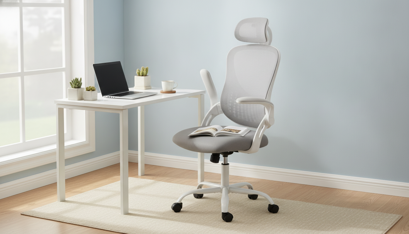 Cool, Supportive Mesh Chair for Small Desks
