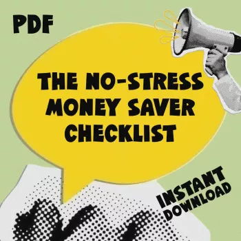 No-Stress Money Saver Checklist: 15-Minute Budget Reset